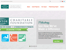 Tablet Screenshot of networkcharitablefoundation.org